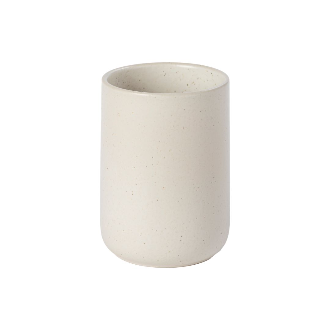 Pacifica Utensil Holder/Vase 8" Vanilla